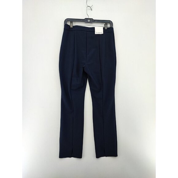 BR Standard Skinny Fit Highrise 4 Way Stretch Navy Blue Pants Size 8 Short - Picture 2 of 15